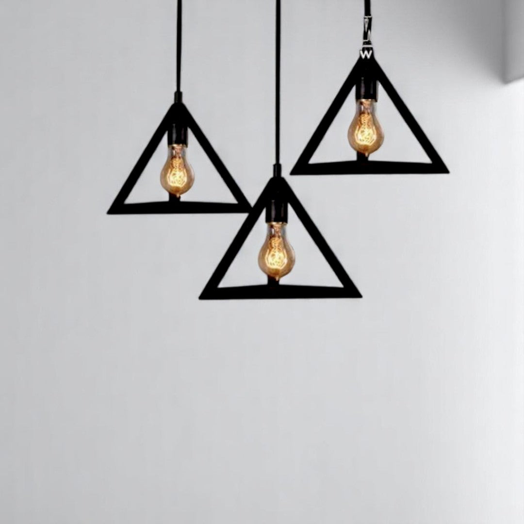 3 in 1-Triangle hanging lights