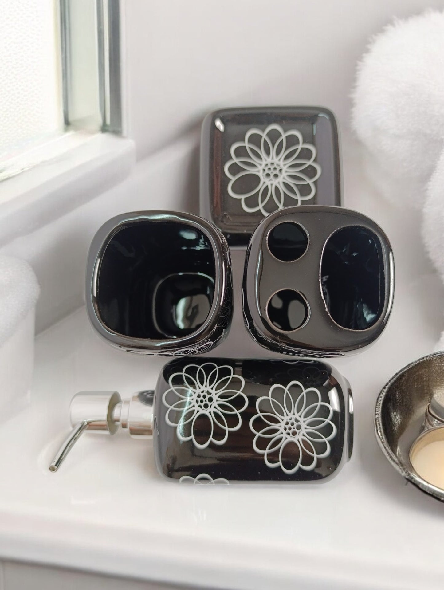 Bath set (black)