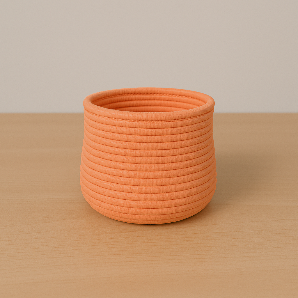 Planter pot (peach color)
