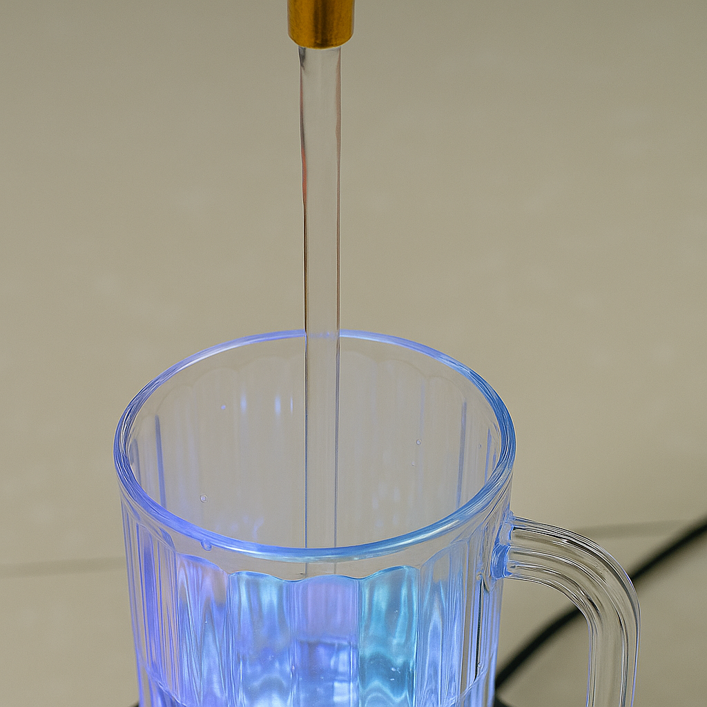 Magic Faucet Mug (Magic Tap) Glorious Gift Gallery Water Fountain For Home Décor With LED Light