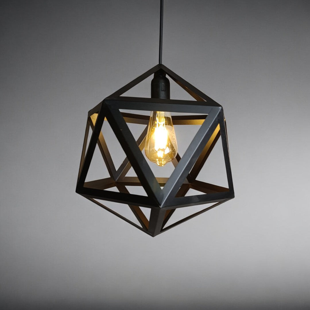 3 in 1- Single Hexagon Shaped Lamp | Ceiling Light | Hanging Light | Pendant Lamps | Fancy Light