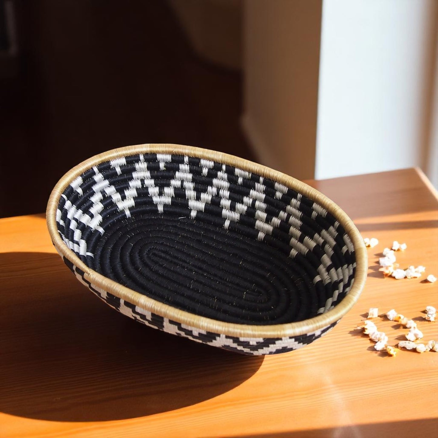 Zigzag Palm Basket