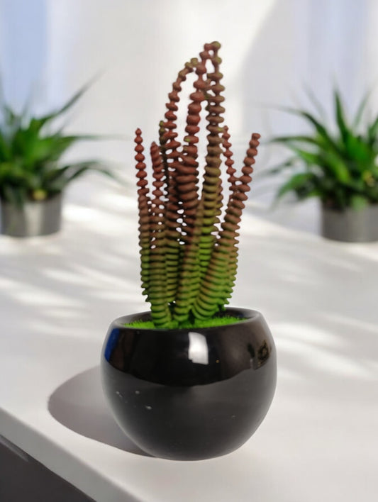 Artificial Potted Succulent Plant