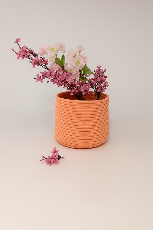 Planter pot (peach color)