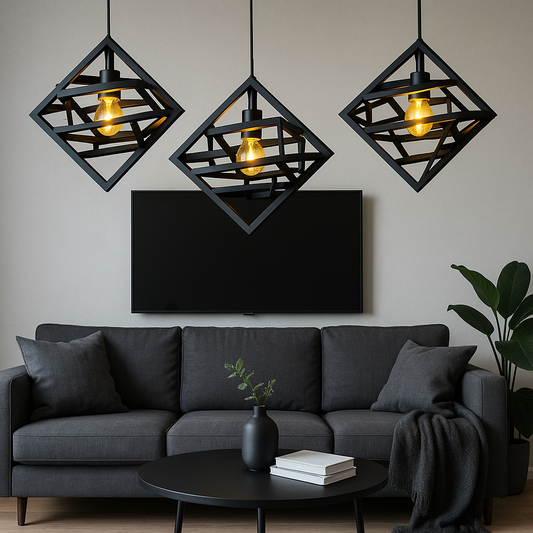 3 in 1 -Double Box Hanging Light /ceiling lamp Pendant light