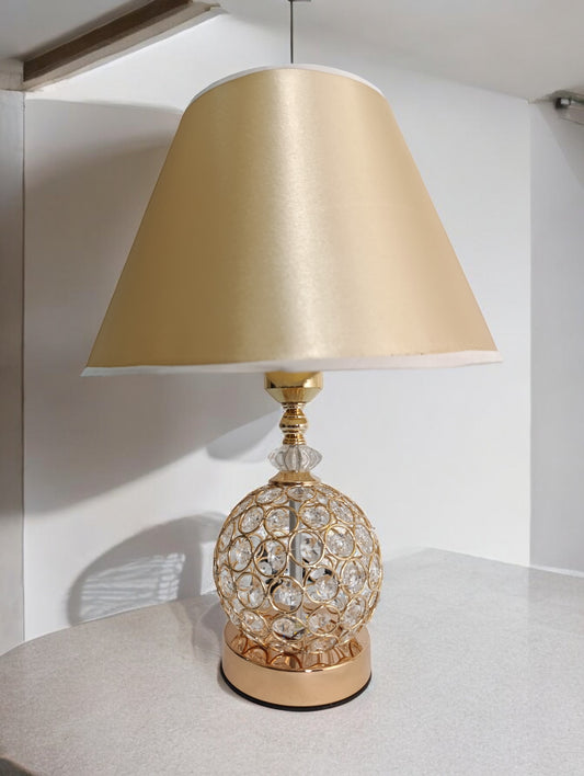 Crystal round fancy lamp
