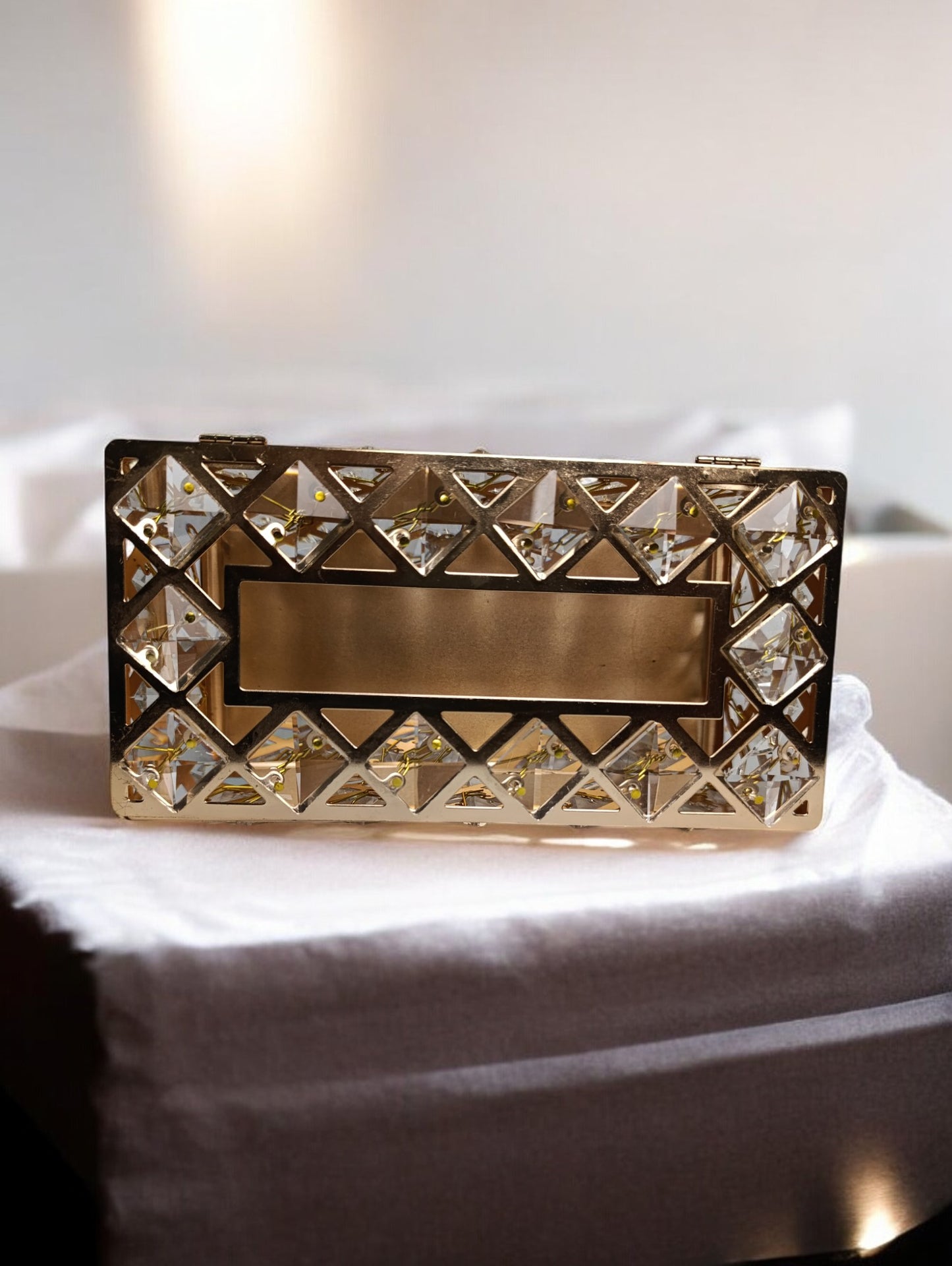 Crystle tissue box