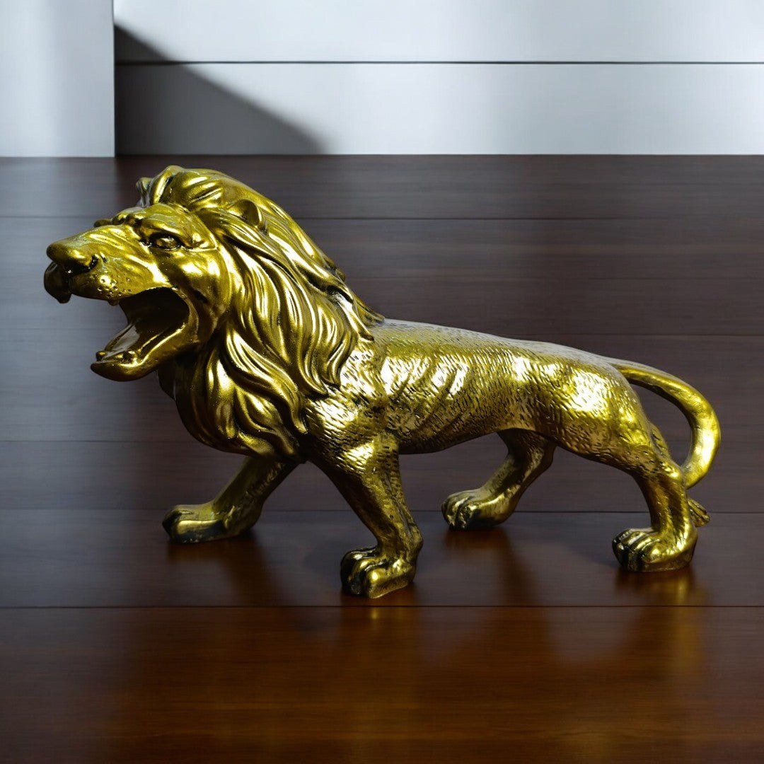 Safari Lion Statue