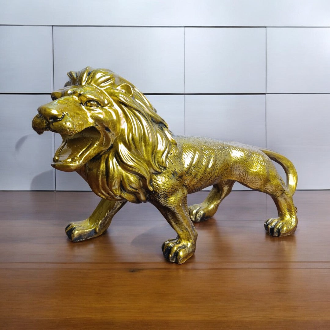 Safari Lion Statue