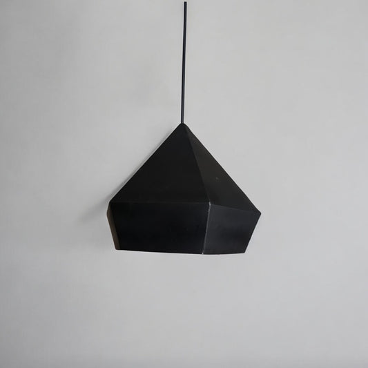 Black Diamond Hanging Light geometric pendant light fixture