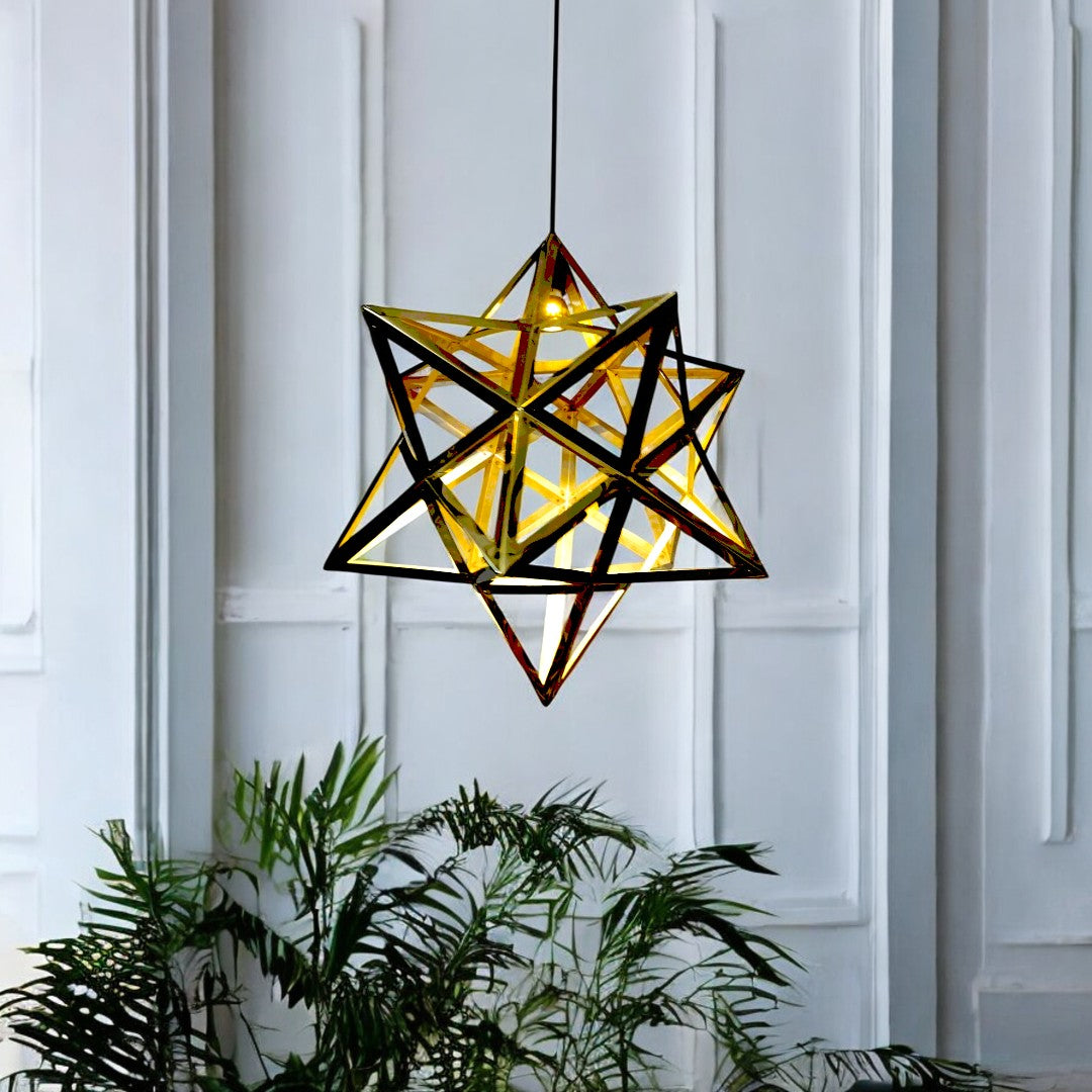 Star shape Chandelier Modern Household Light for Corridor Balcony-(30 x 30cm)