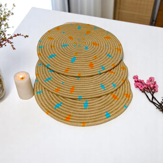 Confetti Palm Table Mat 3 pc