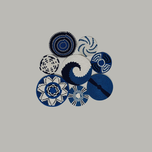 Blue and White wall hanging