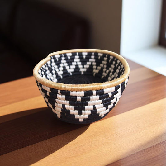 Zigzag Palm Basket