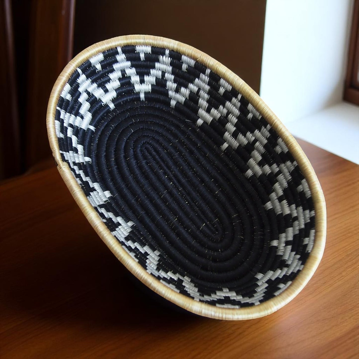 Zigzag Palm Basket
