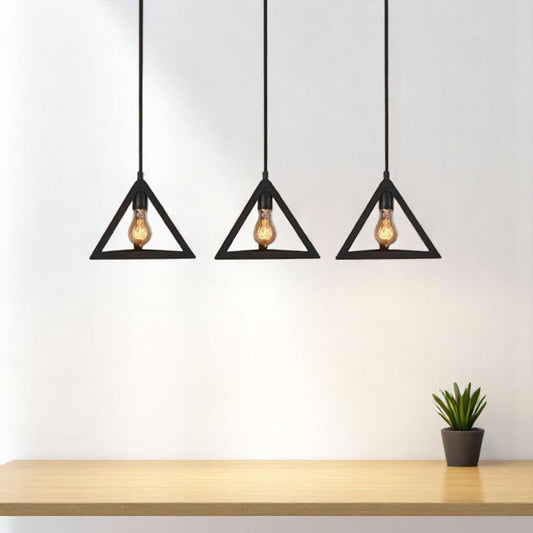 3 in 1-Triangle hanging lights